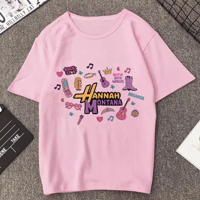 T-shirt Hannah Montana pour femme