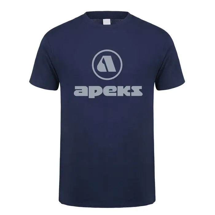 Apeks t-shirt hommes femmes coton Cool T-shirts col rond Streetwear homme vêtements surdimensionné hauts LH-639