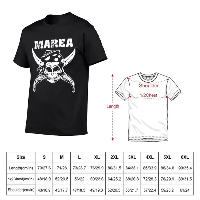T-shirt graphique Marea Rock pour hommes