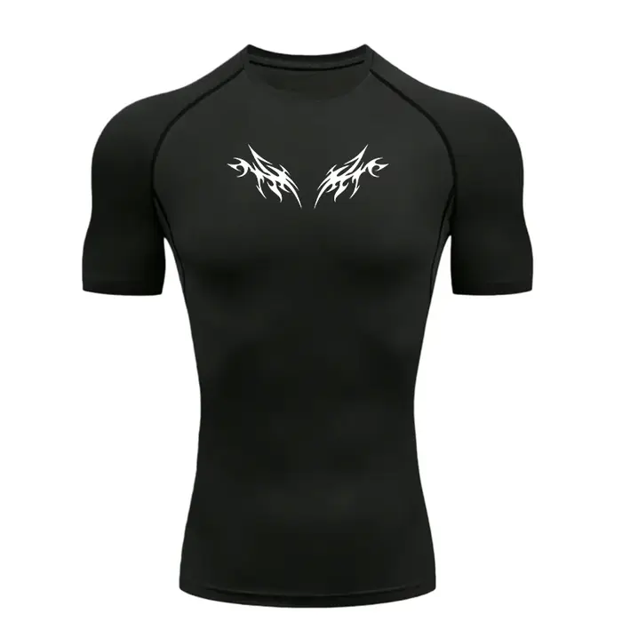 T-shirt de sport pour homme résistant à la transpiration, pour l'entraînement physique, la salle de 