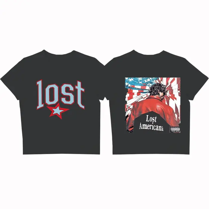 Nouveau T-shirt court MGK Lost The American Machine Gun Kelly pour homme, collection été 2026, en co