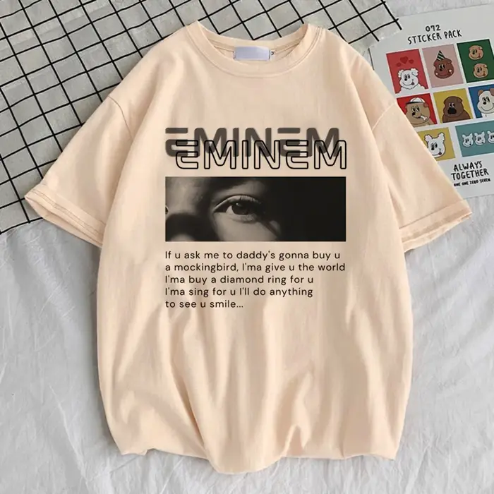 Eminem t-shirt fille Pop Culture Grunge classique Vintage
