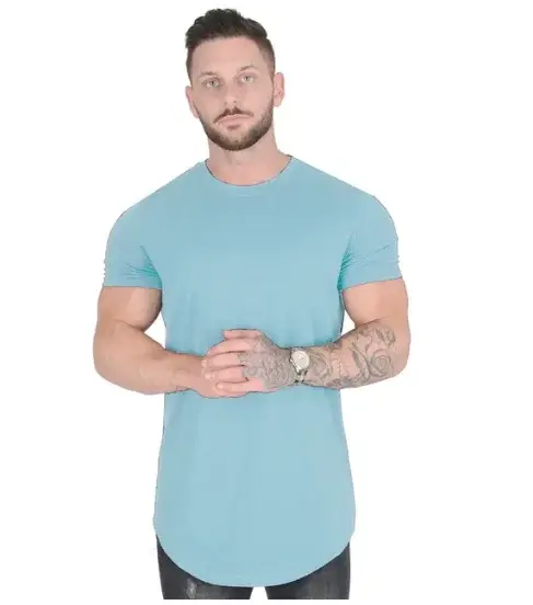 T-shirt de Fitness musculaire été hommes athloisir entraînement à manches courtes