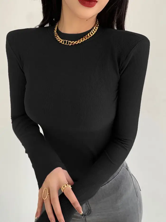 T-shirt à manches amincissantes pour femmes