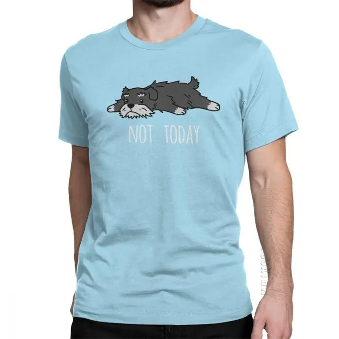 T-Shirt col ras du cou en coton purifié drôle Not Today