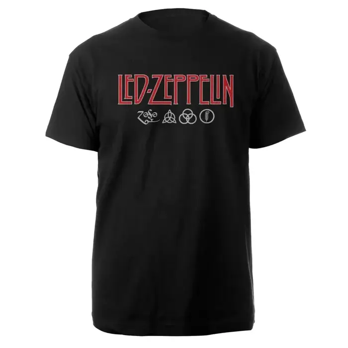 T-shirt Led Zeppelin Rock Band – T-shirt graphique avec image d'album 100 % coton, unisexe, nouvelle