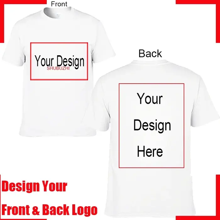 Tensihrts – T-shirt personnalisé en coton pour hommes