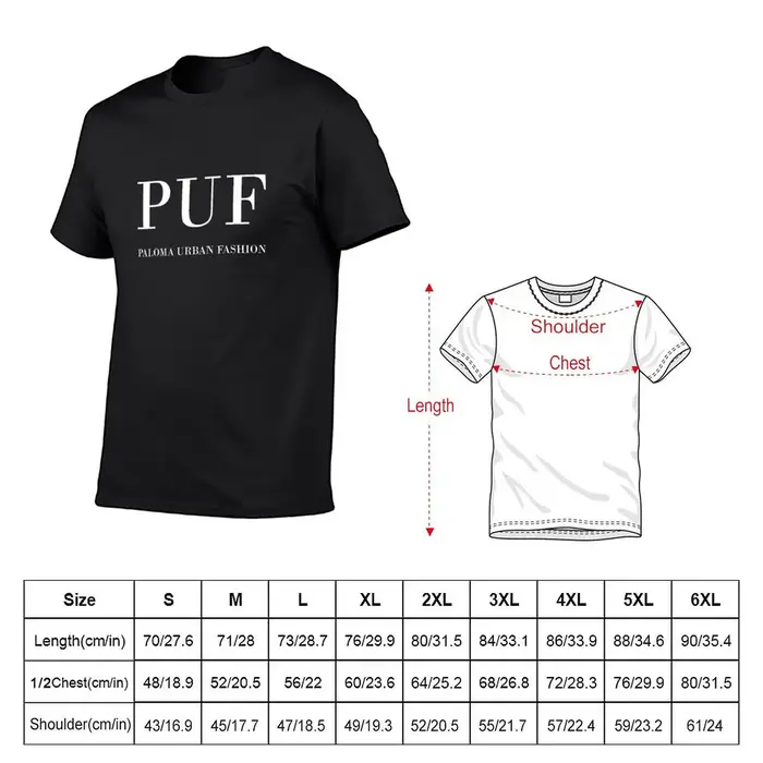 PUF Paloma-T-shirt graphique pour hommes