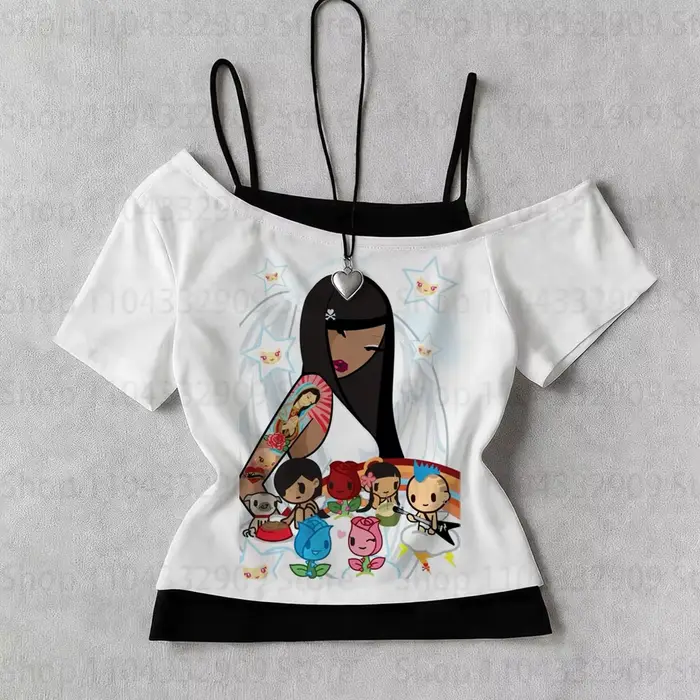 T-shirts Emo pour filles