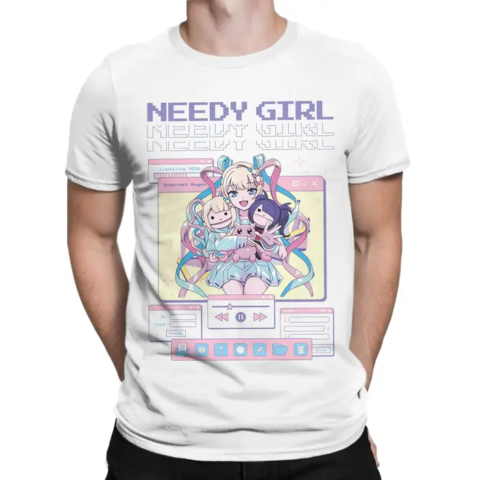 Loisirs nouveauté néergé Streamer surcharge T-Shirt pour hommes col rond 100% coton
