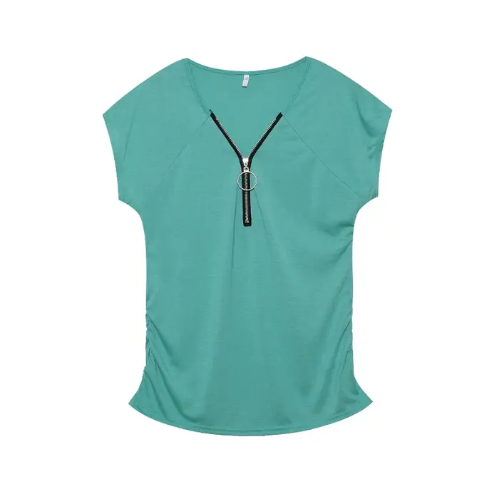 Chemisier T-shirt à manches courtes décontracté pour femme