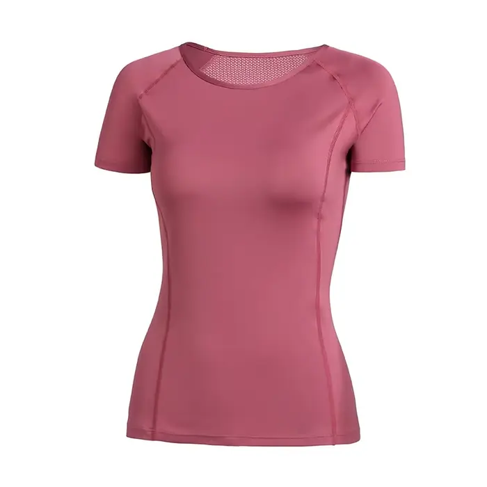 Vêtements de sport pour femmes, vêtements de yoga, t-shirt de sport pour femmes, haut de taille plus, vêtements de fitness, course à pied