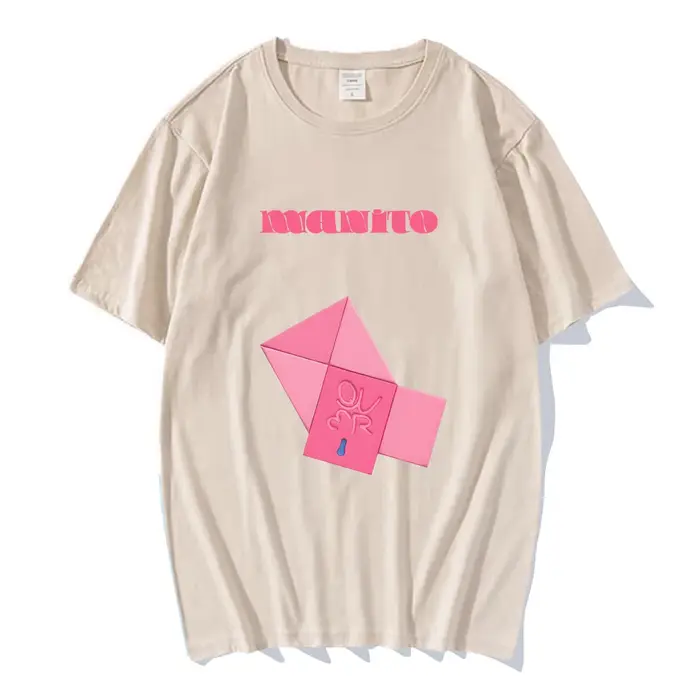 Qpacks-T-shirt à manches courtes en coton