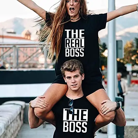 T-shirt à manches courtes The Boss & The Real