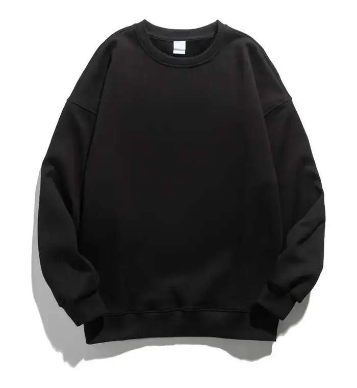 Sweat-shirt à capuche unisexe, imprimé personnalisé, 430 GSM, 93% coton, solide, col rond, épais, br