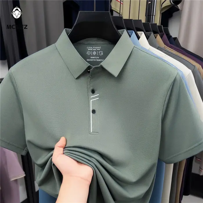 Polo pour homme à manches courtes