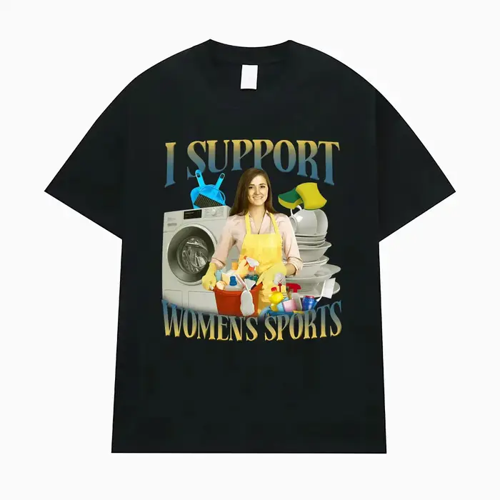 T-shirt humoristique et sarcastique « J'encourage les sports féminins » pour hommes et femmes