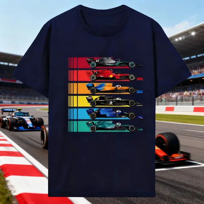 F1 Team Racing Fans T-shirt formule un Racer Lando Norris t-shirts hommes femmes Vintage T-shirt cot