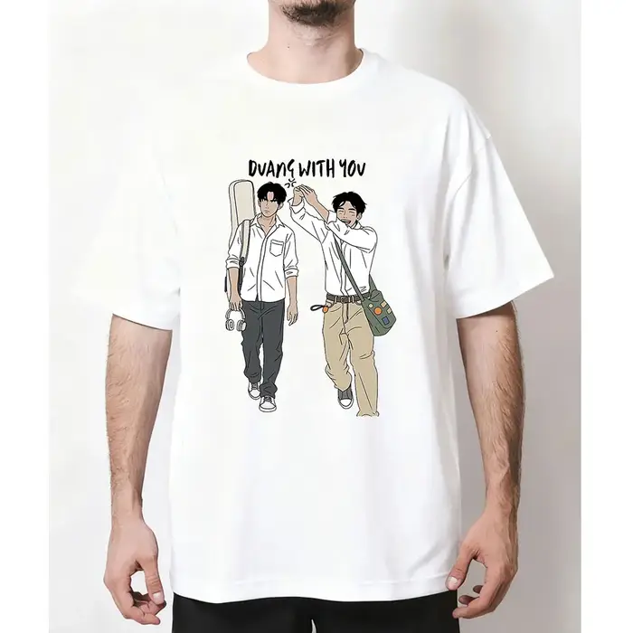T-shirt thaïlandais bl duang with you series pour femme et homme