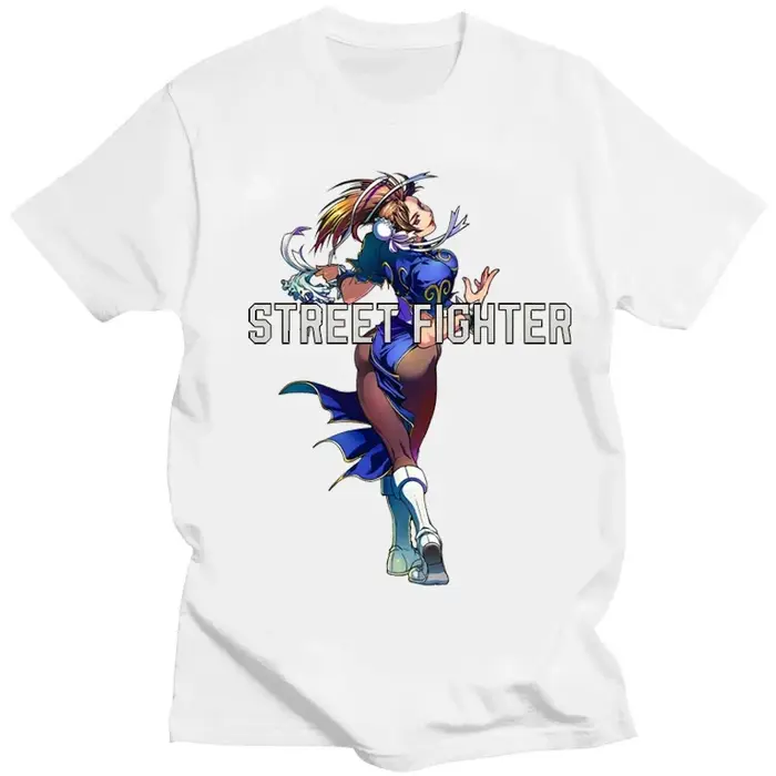 T-shirt de boxe Hadouken pour hommes et femmes, Streetwear classique, Street Fighter, 6 Cammy, White Game, Hot Clothing