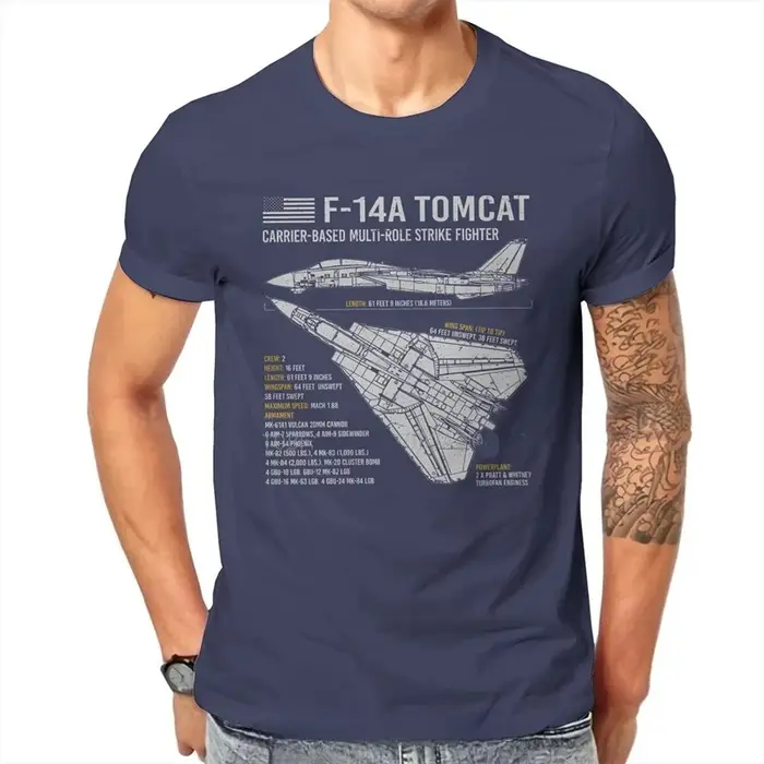 T-shirt à col rond pour hommes