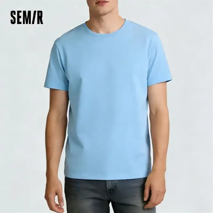 SEMIR t-shirt hommes mode décontracté coton T-shirts