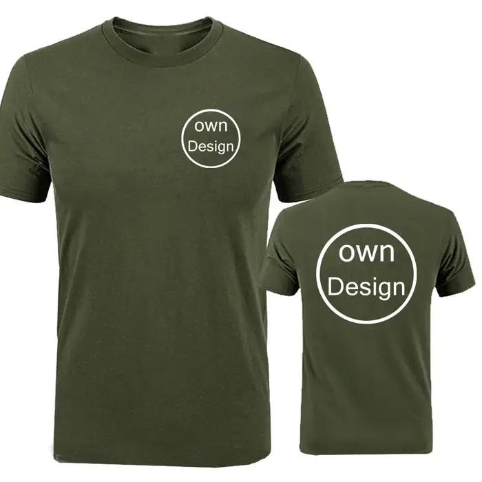 T-Shirt de loisirs imprimé personnalisé, bricolage de votre propre conception comme une Photo ou un 