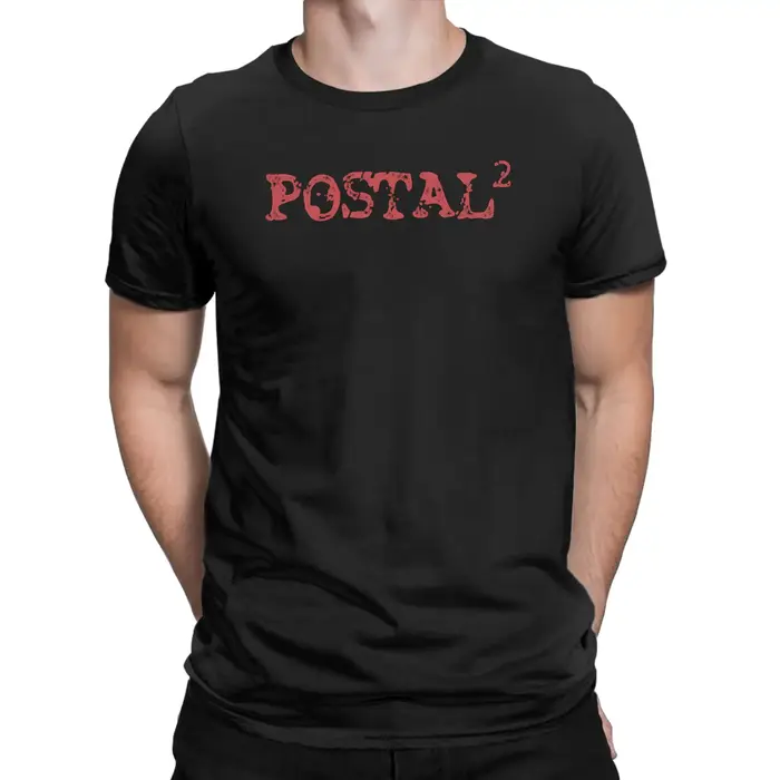 P-Postal Dude T-shirt d'été 100% coton pour adultes