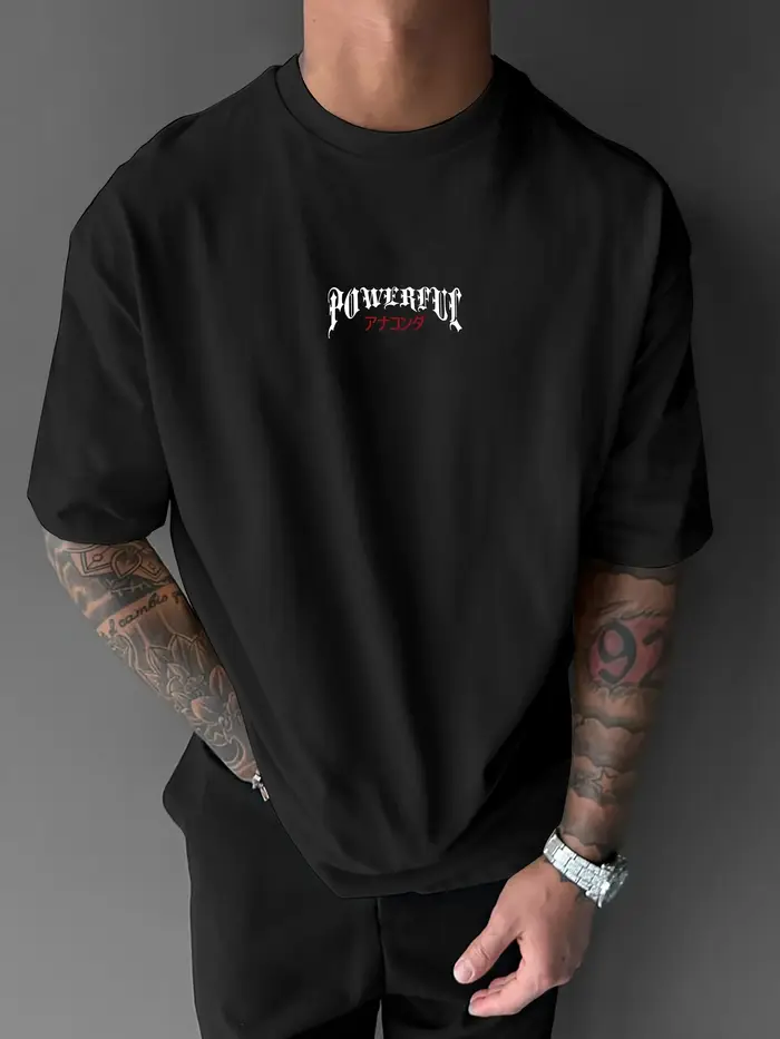 Imprimé serpent personnalisé 100% coton à la mode hommes femmes T-shirt été automne quotidien sport fête décontracté ample rue à manches courtes
