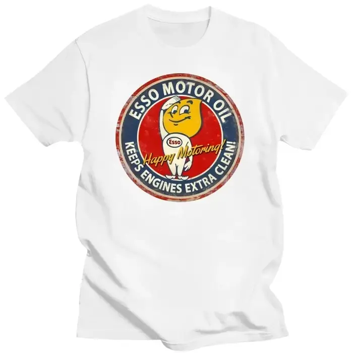 T-shirt avec logo Esso rétro