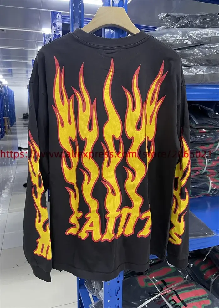 T-shirt manches longues Soul on Fire pour homme et femme