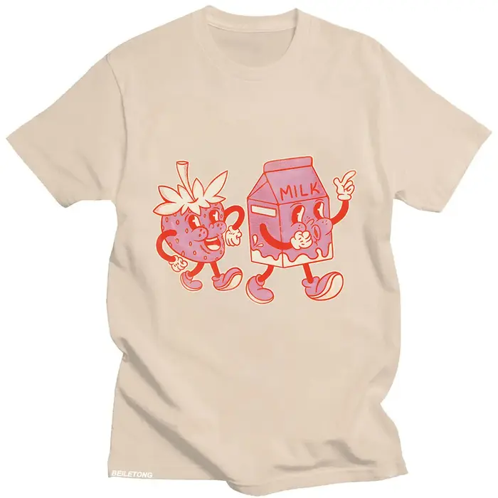 T-shirt Harvey Milk en coton à manches courtes et col rond, vêtement mignon et décontracté avec impr