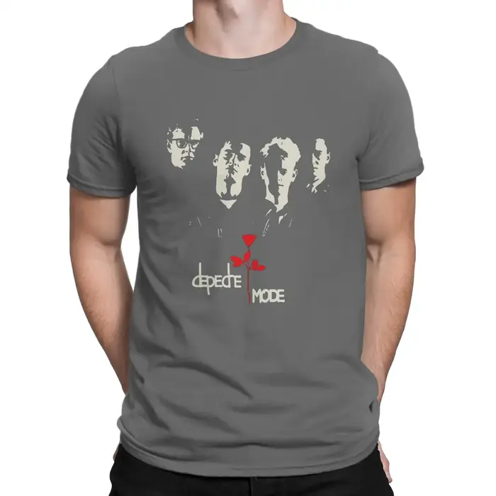 T-shirt à manches courtes en coton Dmode pour hommes