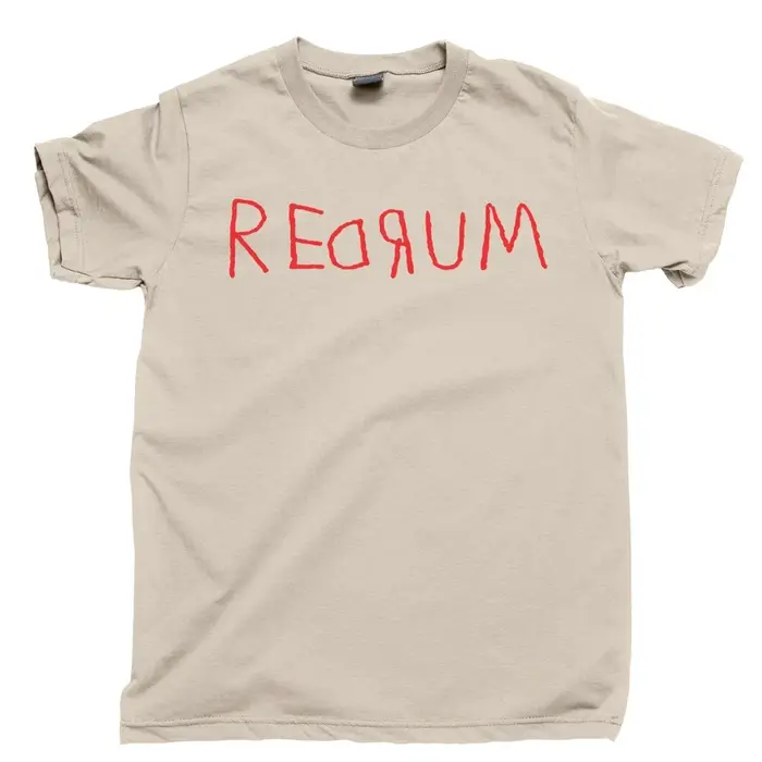 REDRUM T-shirt graphique à lettres pour femmes et hommes